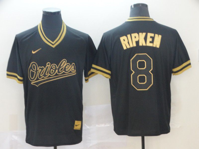 Men Baltimore Orioles #8 Ripken Black Game 2021 Nike MLB Jersey->miami marlins->MLB Jersey